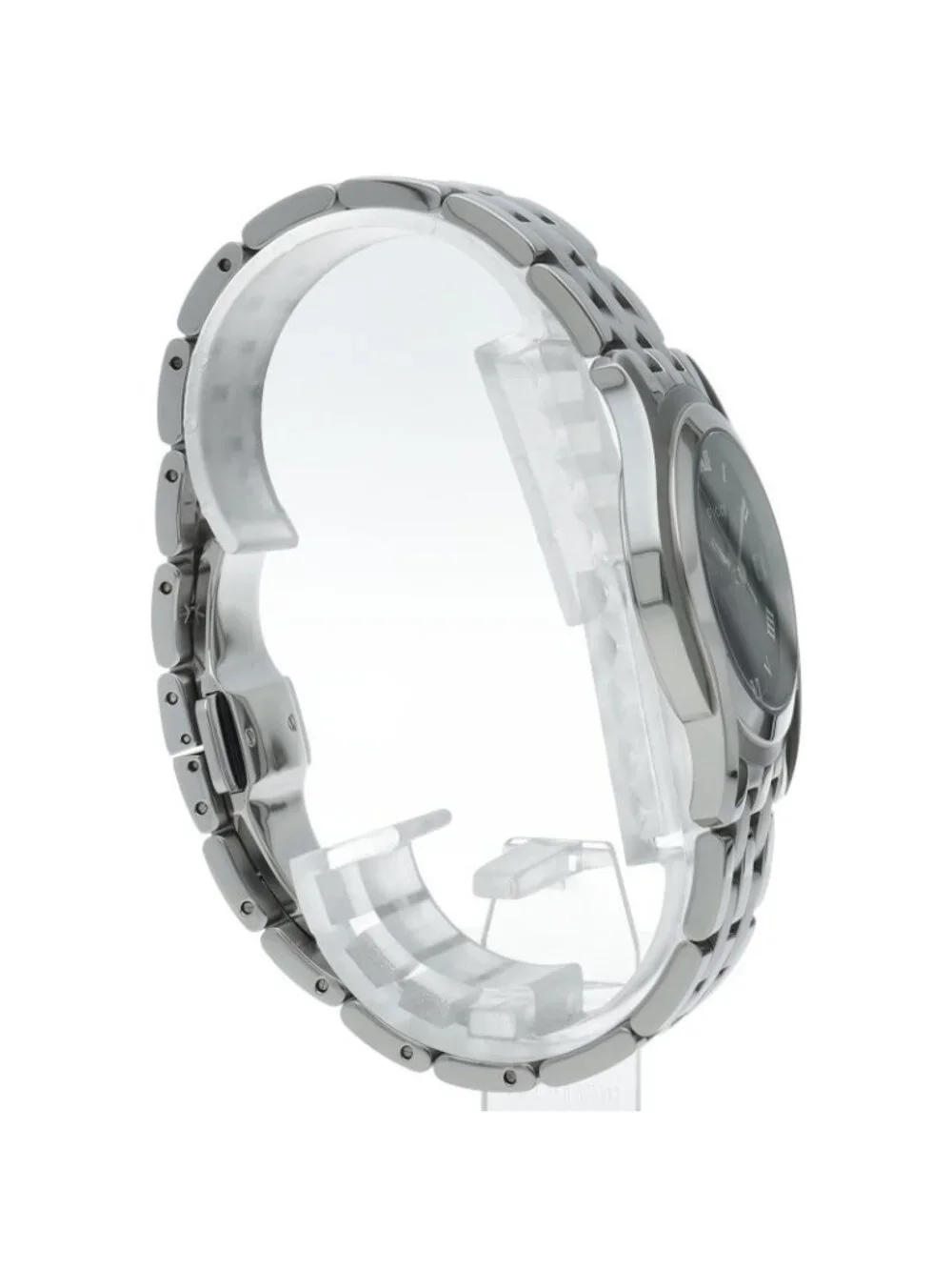 Gucci Class Watch Box SS Black Polished